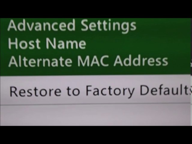xfinity mac address for xbox one